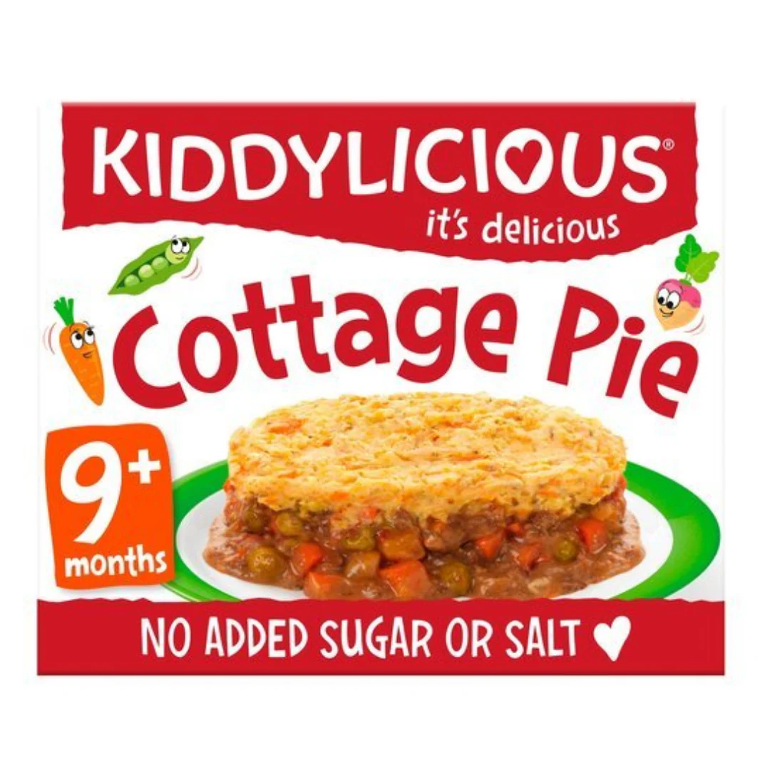 Kiddylicious Cottage Pie With Veggie Mash 180gr