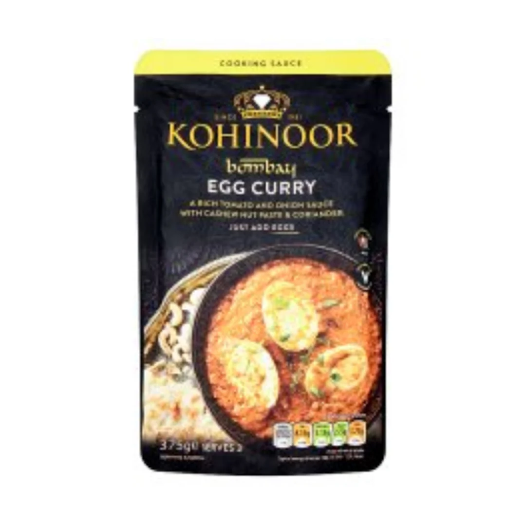 Kohinoor Bombay Egg Curry Cooking Sauce 375gr