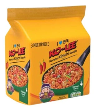 6x Ko-Lee 4-Pack Noodles Korean Kimchi 70g