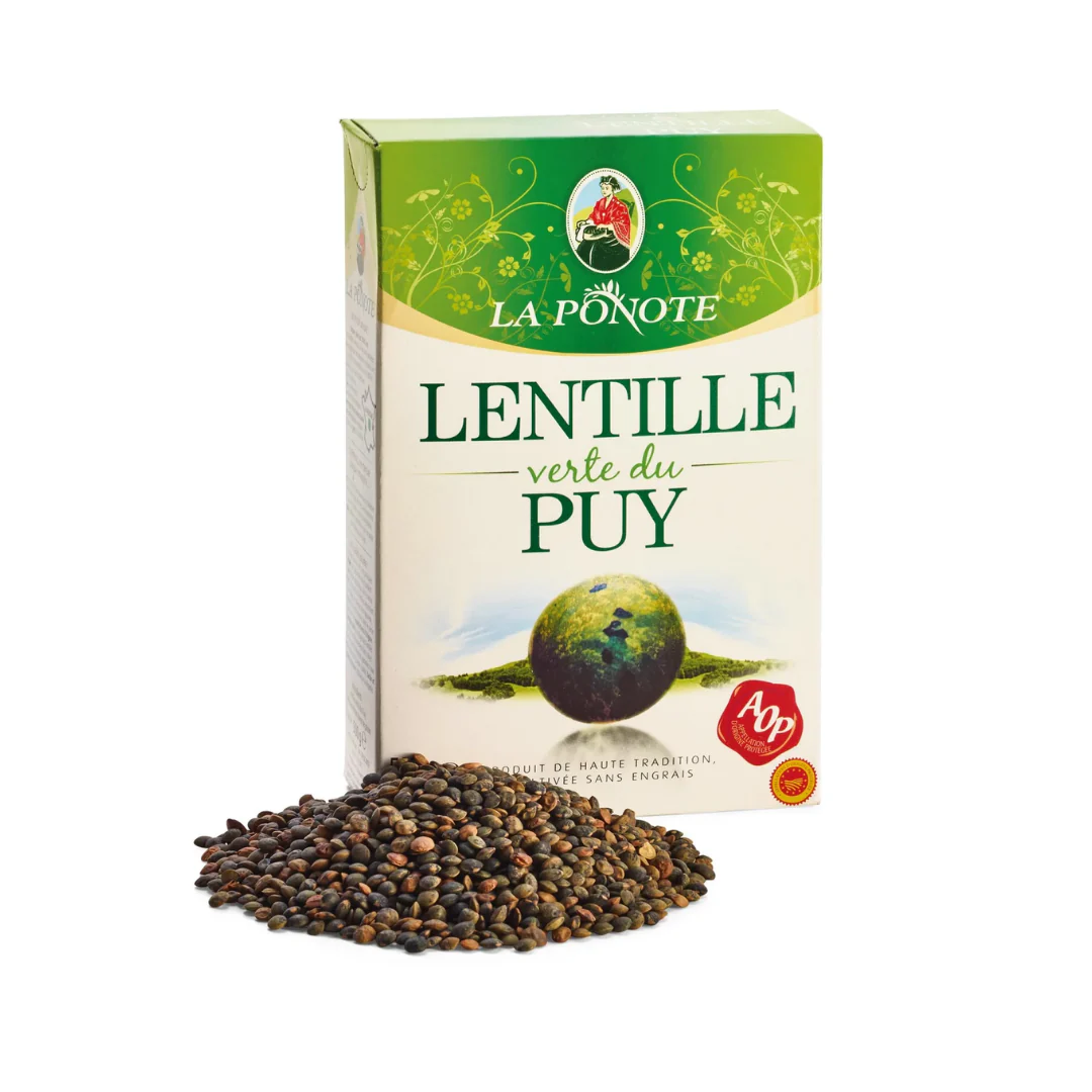 La Ponote Le Puy Green Lentils AOP 500g