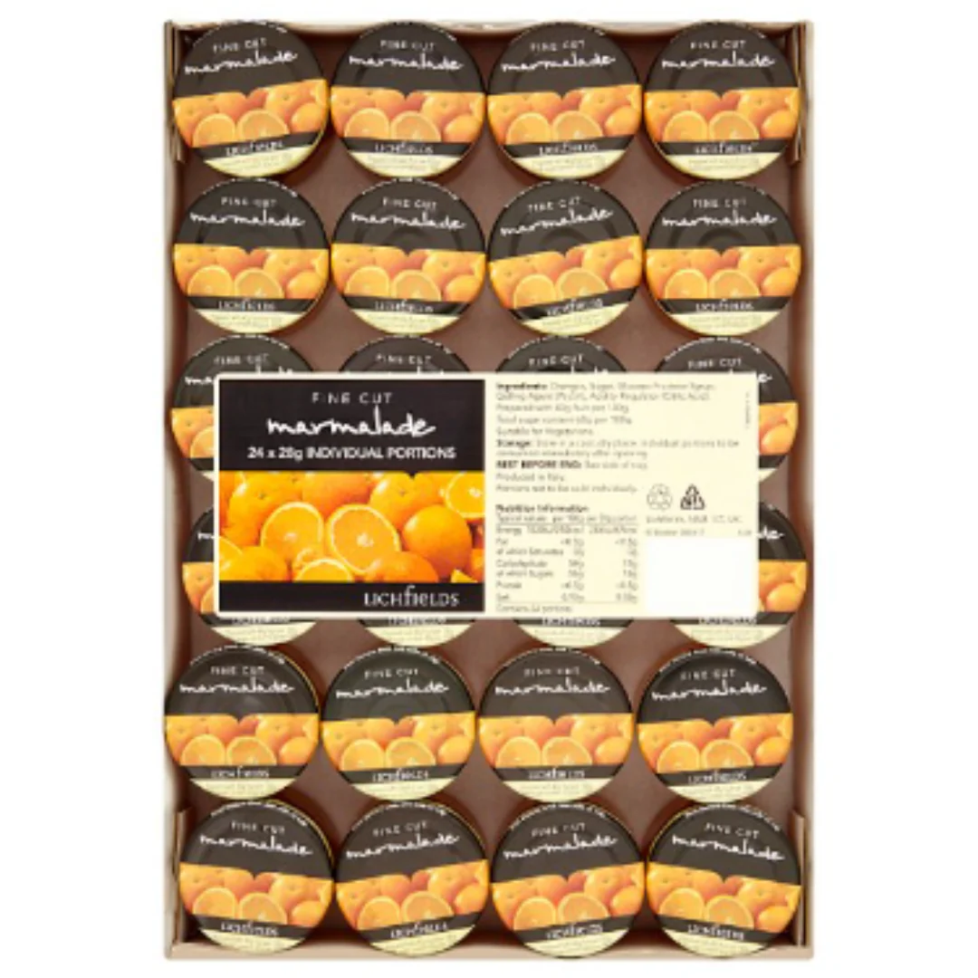 Lichfields Fine Cut Marmalade 24 x 28g x 1