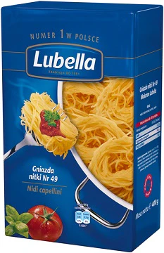 8x Lubella Gniazda Nitki 400g