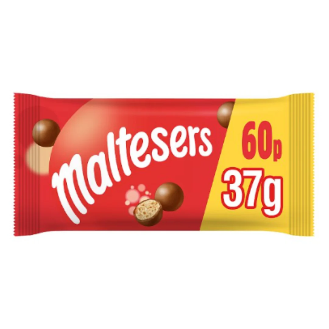Maltesers Chocolate Bag 37g x Case of 40