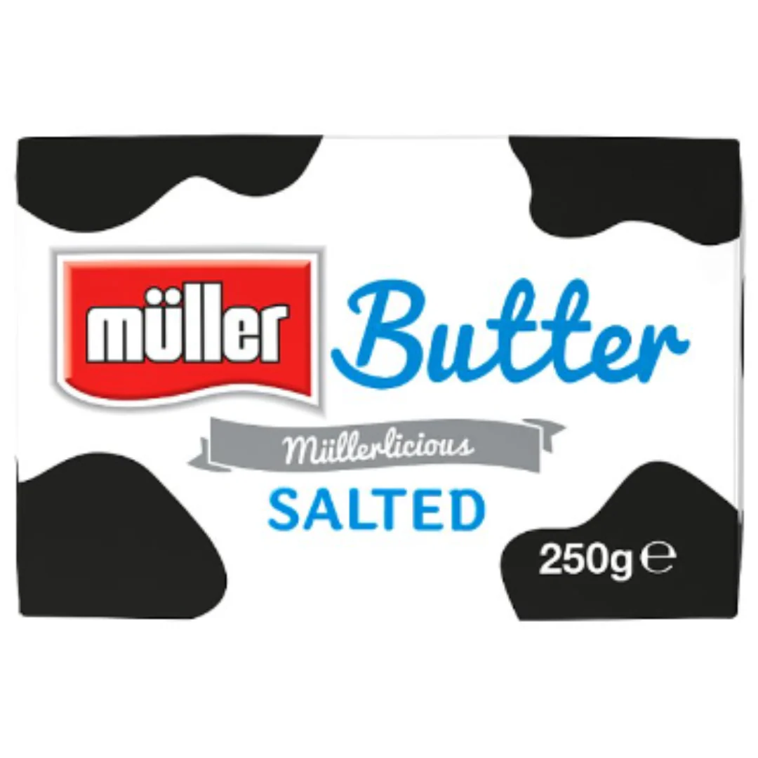 Müller Wiseman Dairies Salted Butter 250g x 20