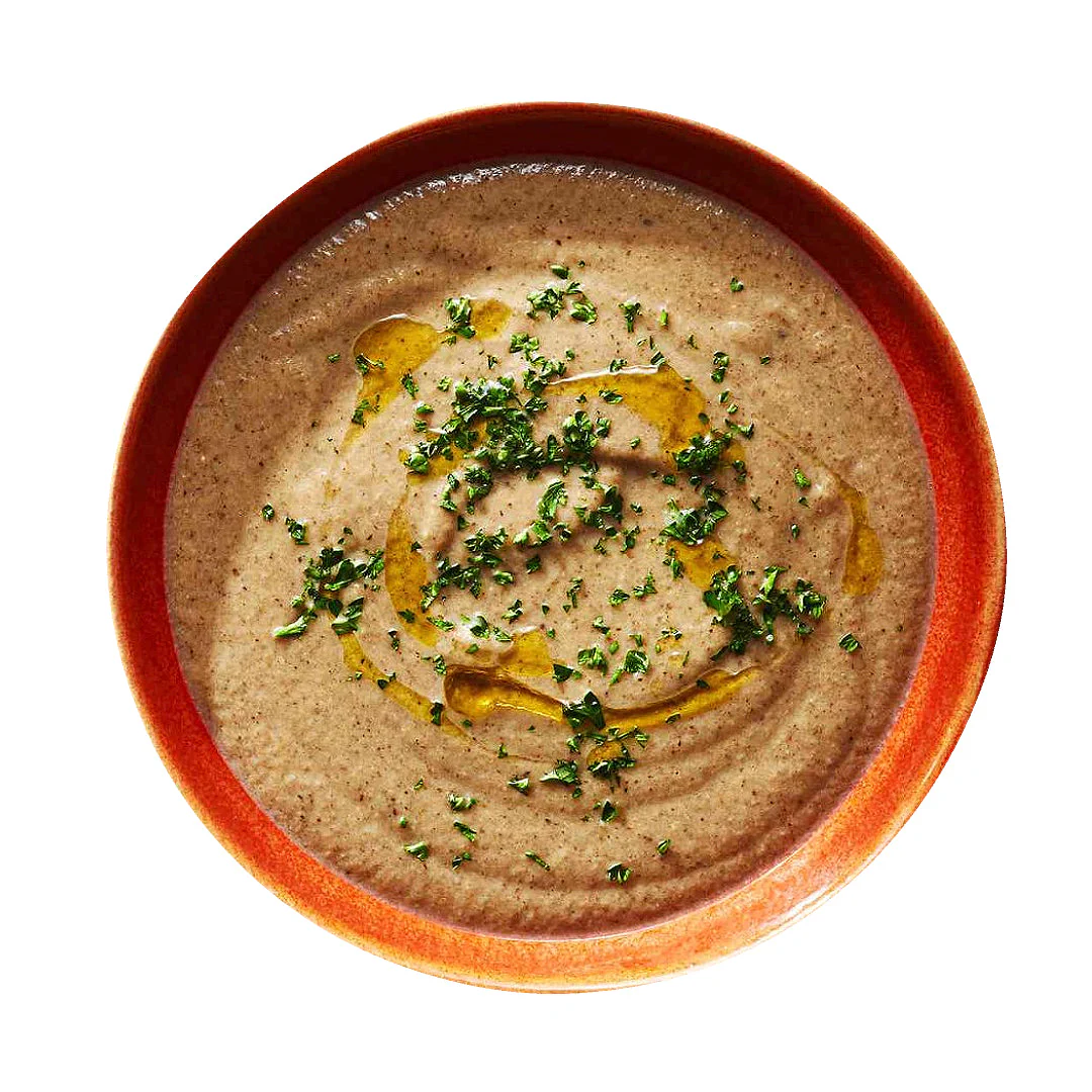 Creamy Mushroom Soup (Vegetarian, Halal)