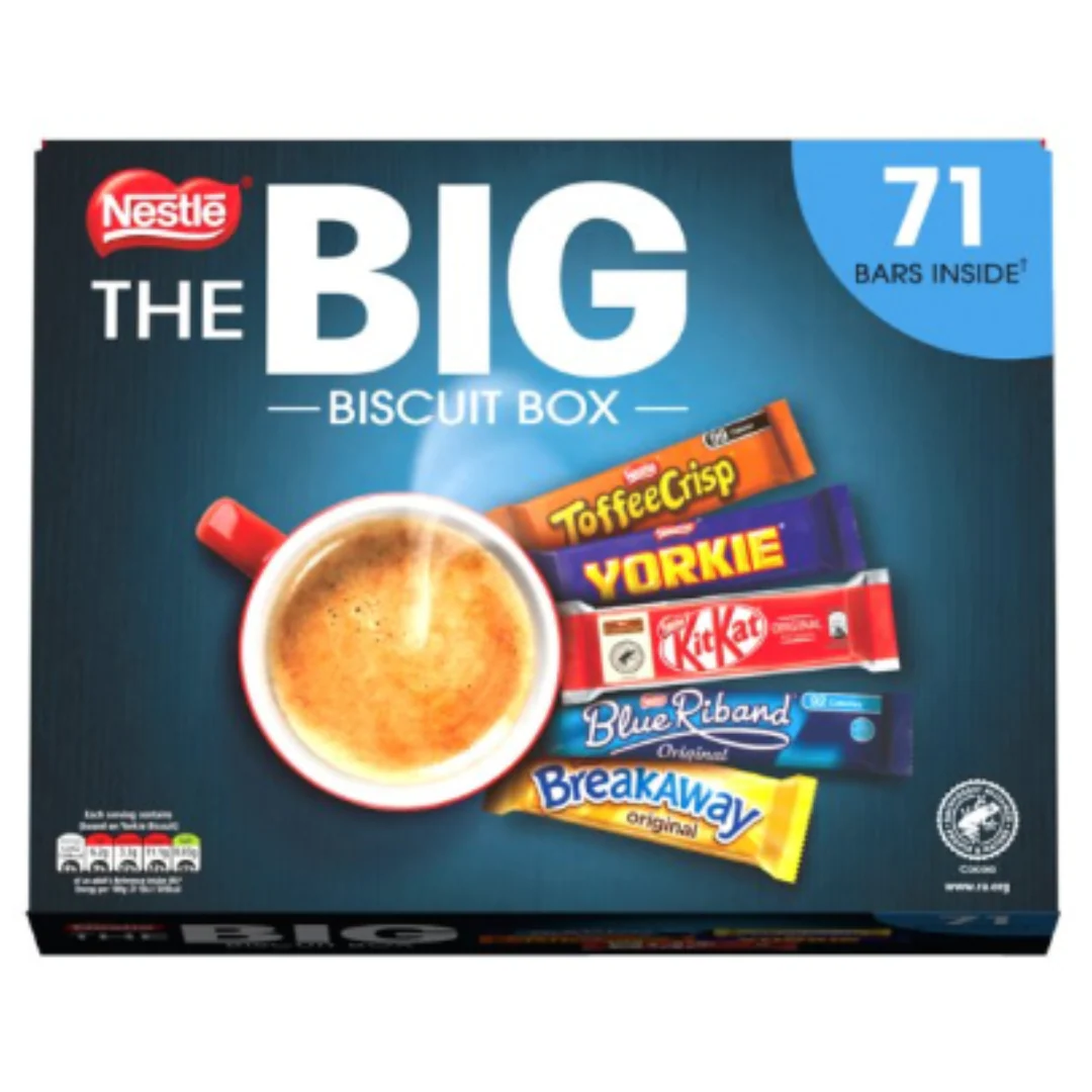 Nestle The Big Biscuit Box 71 Assorted Biscuit Box 1.64kg x Case of 1