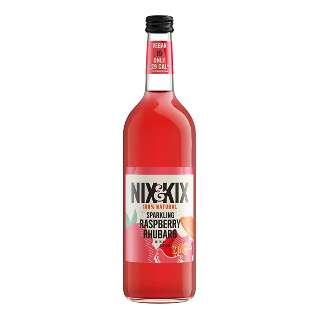 Nix & Kix Raspberry Rhubarb 750ml