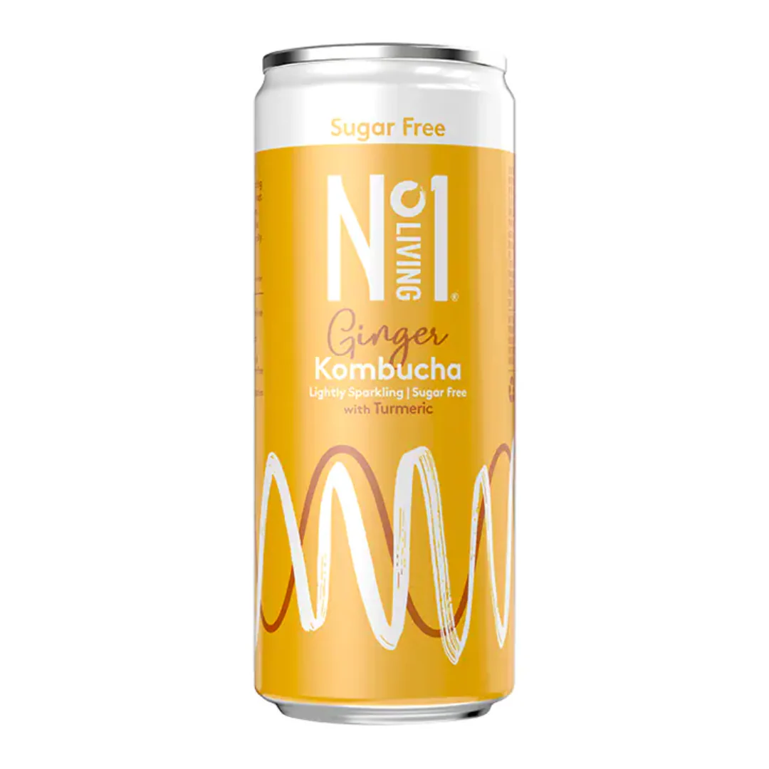 No.1 Living Ginger Sugar Free Kombucha 250ml