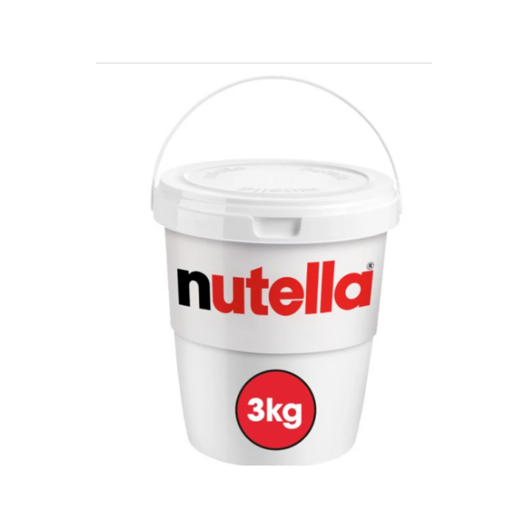 Nutella Hazelnut and Chocolate Spread 3kg Tub x Case of 2