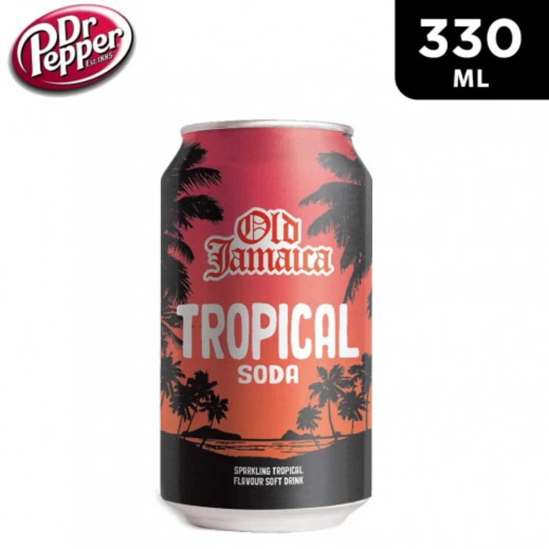Old Jamaica Tropical Soda 24 x 330ml