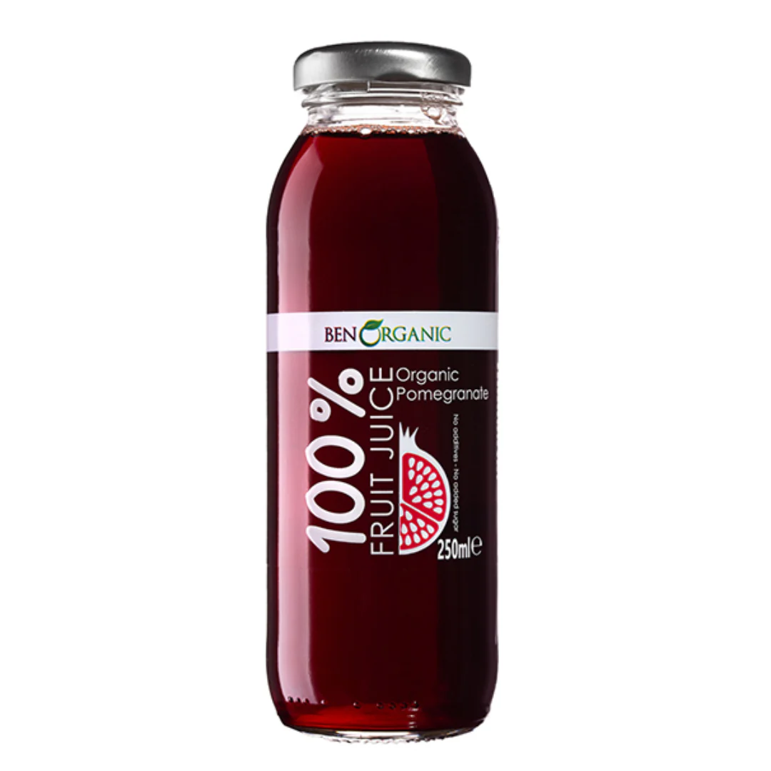 BenOrganic 100% Pomegranate Juice 250ml