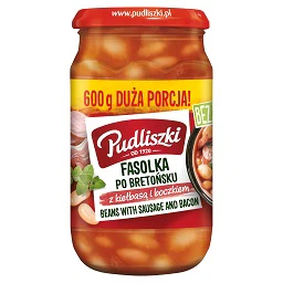 4x Pudliszki Fasolka Po Bretonsku Kielbasa Boczekiem
