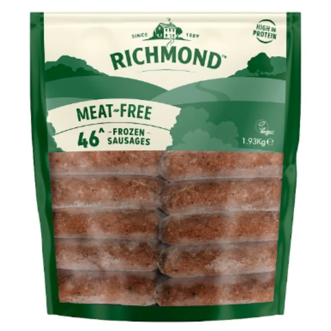 Richmond 46 Meat Free Sausages 1.93kg x 1 Pack