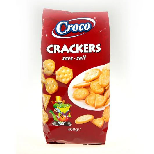 12x Croco Crackers Salt 400g