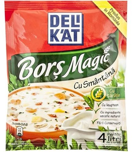 18x Delikat Bors Magic Smantana 38g