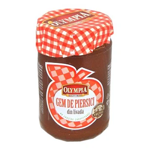6x Olympia Gem De Piersici 340g Jam