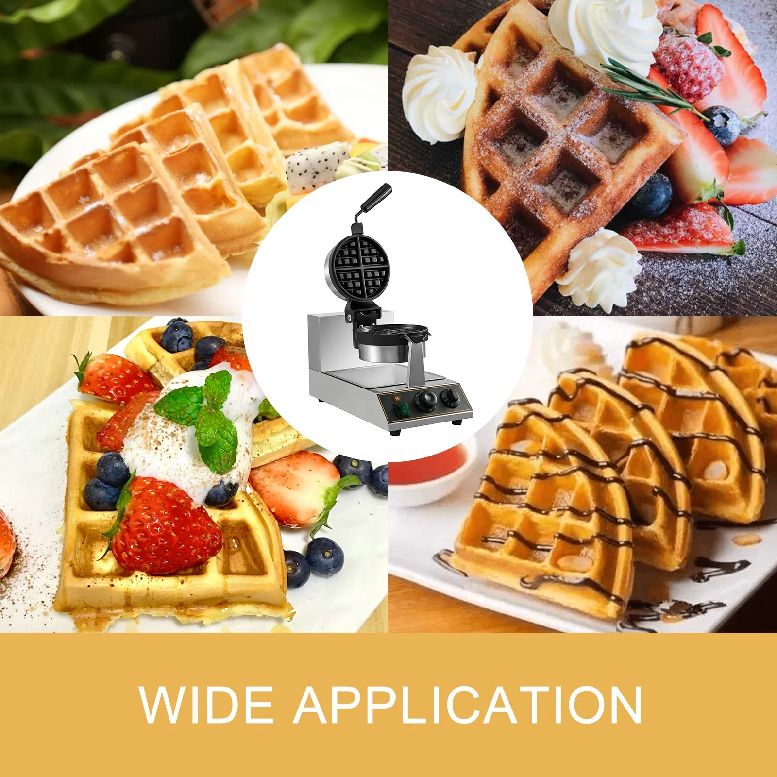 Rotating Round Waffle Maker - Image 7