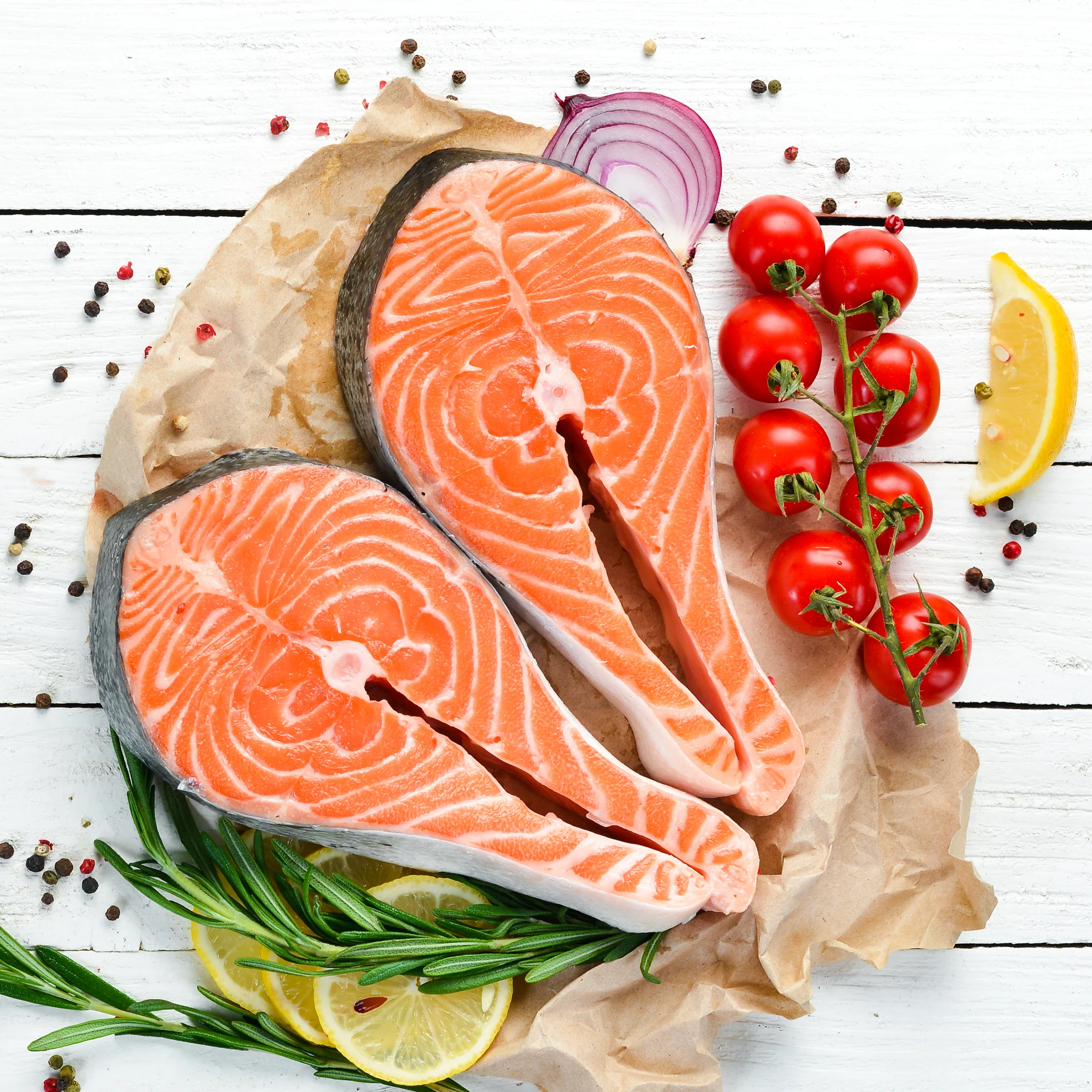 Salmon Steak 500gr - Image 2