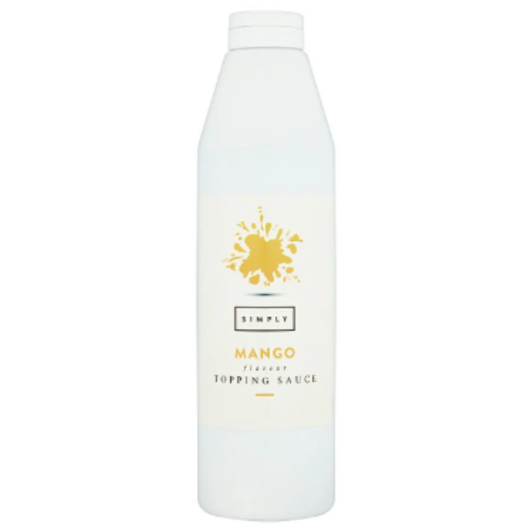 Simply Mango Flavour Topping Sauce 1000g x 6
