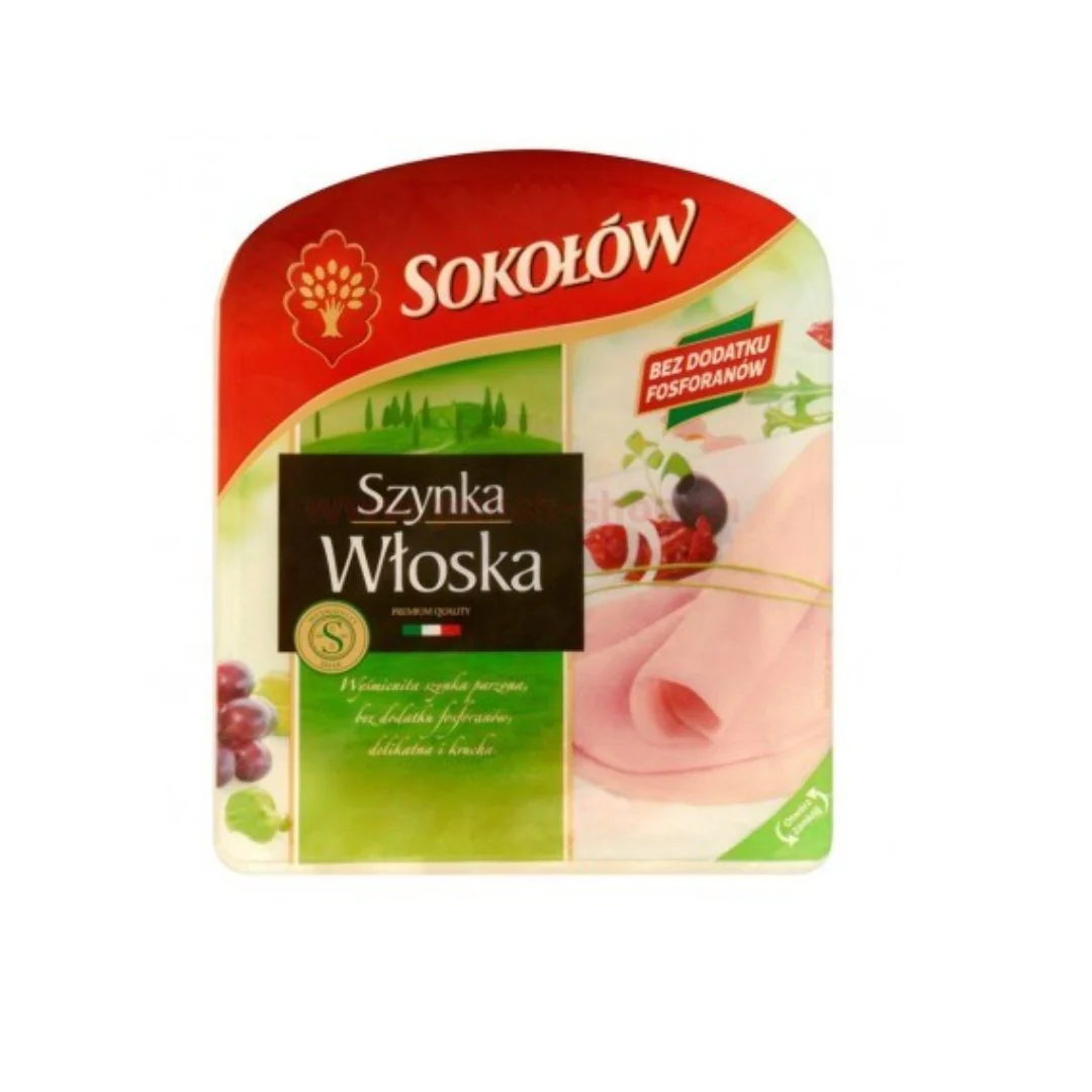 Sokolow Sliced Italian Ham 140gr