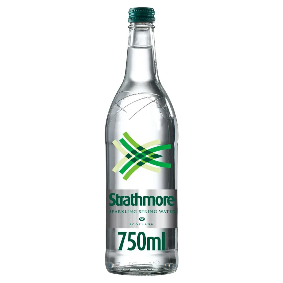 Strathmore Sparkling Water in Glass Bottle 750ml x 12