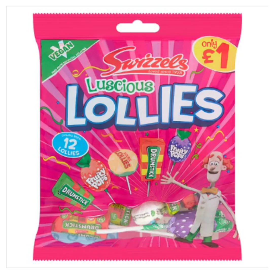 Swizzels Luscious Lollie x Case of 12
