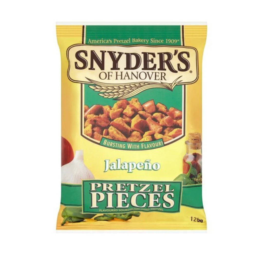Snyders Jalapeno Pretzel Pieces 125gr