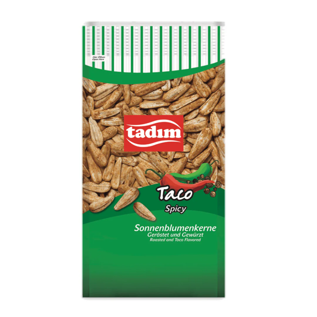 Tadim Taco Flavoured Spicy Sunflower Seeds 325gr
