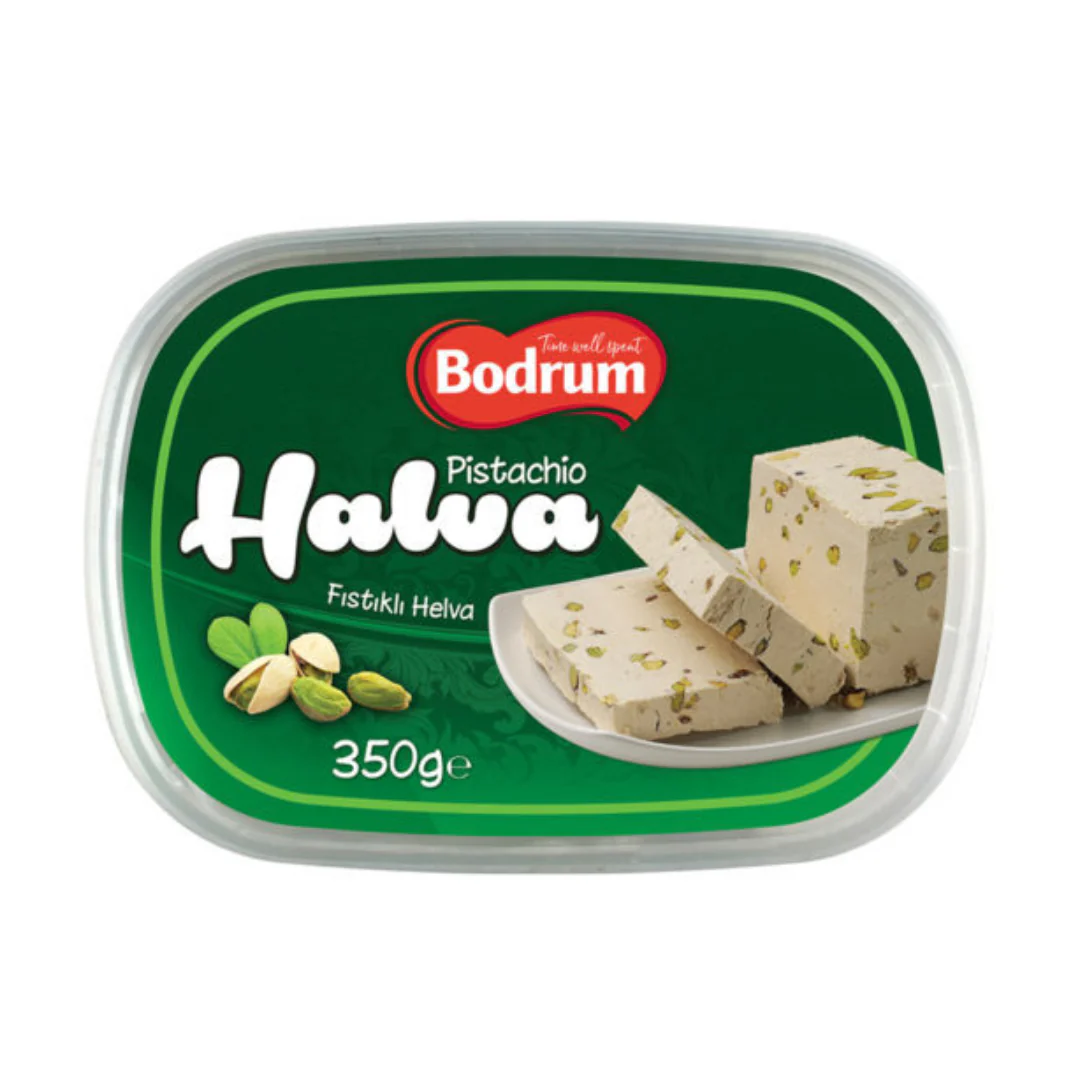 Bodrum Tahini Halva with Pistachio (Fistikli Helva) 350gr