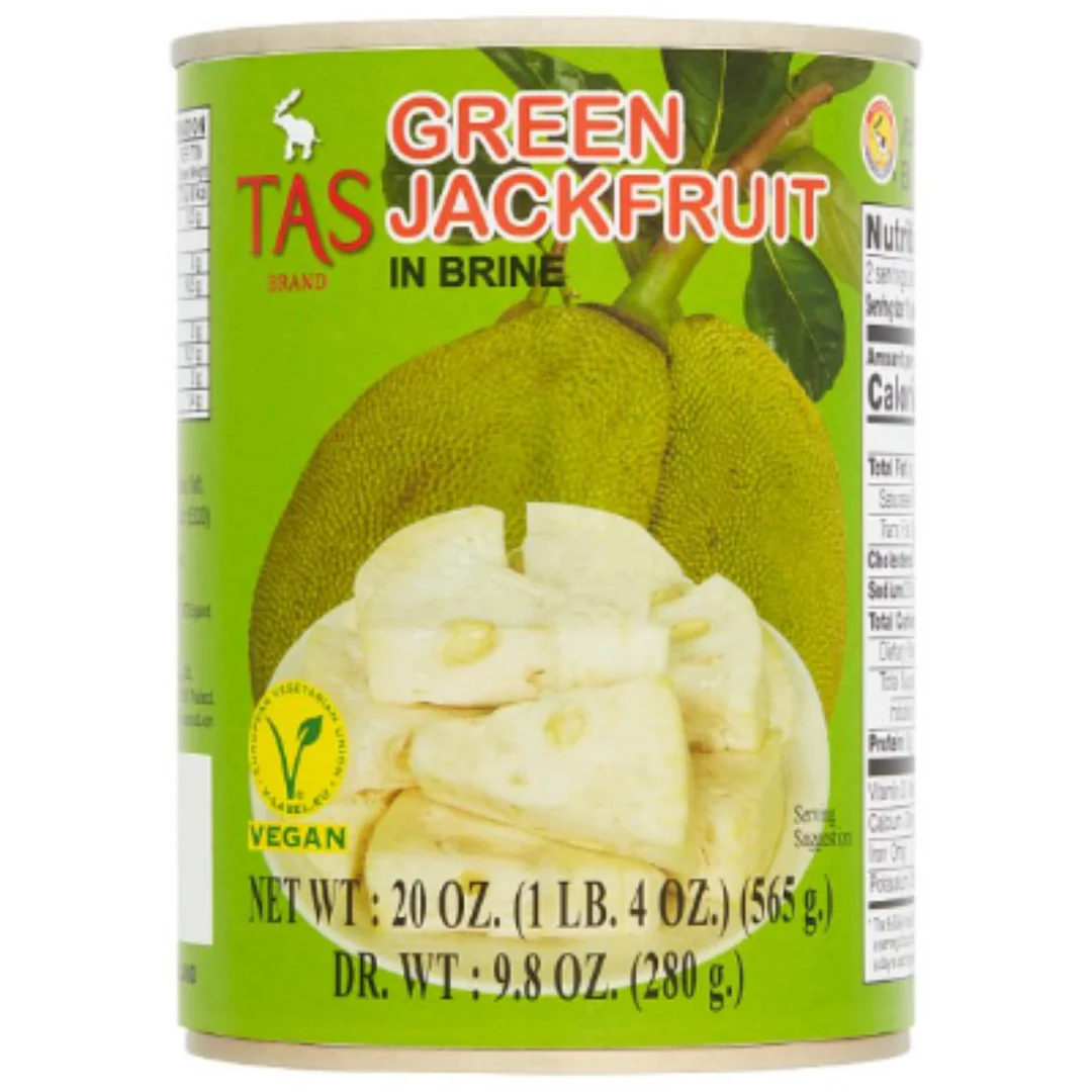 Tas Brand Green Jackfruit in Brine 565g x 24