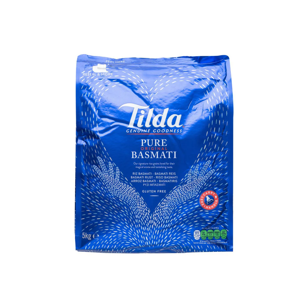 Tilda Basmati Rice 5kg x 6 pack