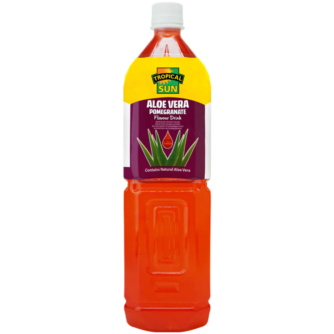 Tropical Sun Aloe Vera Pomegranate 6 x 1.5Ltr