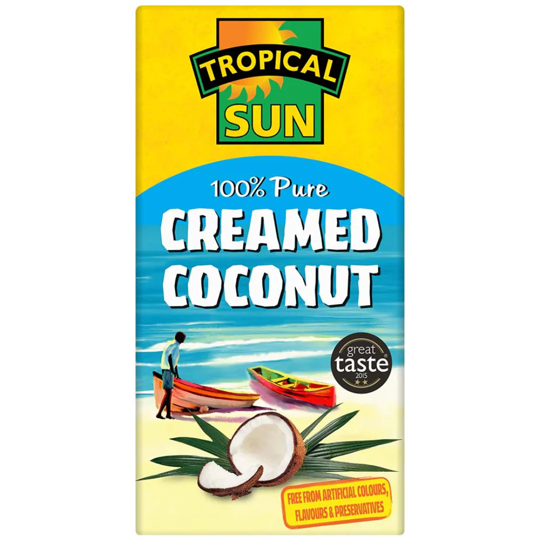 Tropical Sun Creamed Coconut 12 x 200g