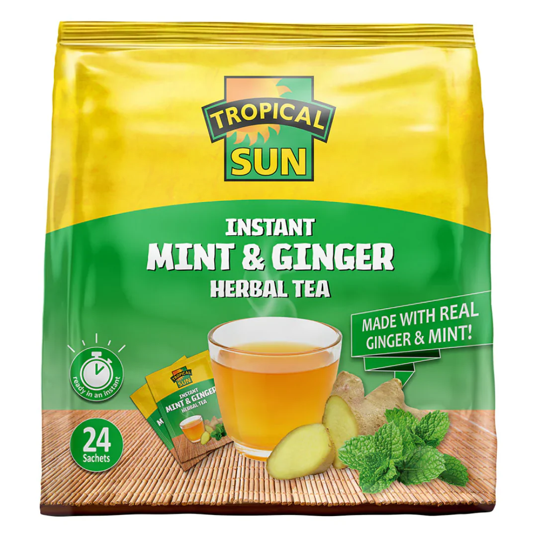 Tropical Sun Instant Mint & Ginger Packet 15 x 24’s