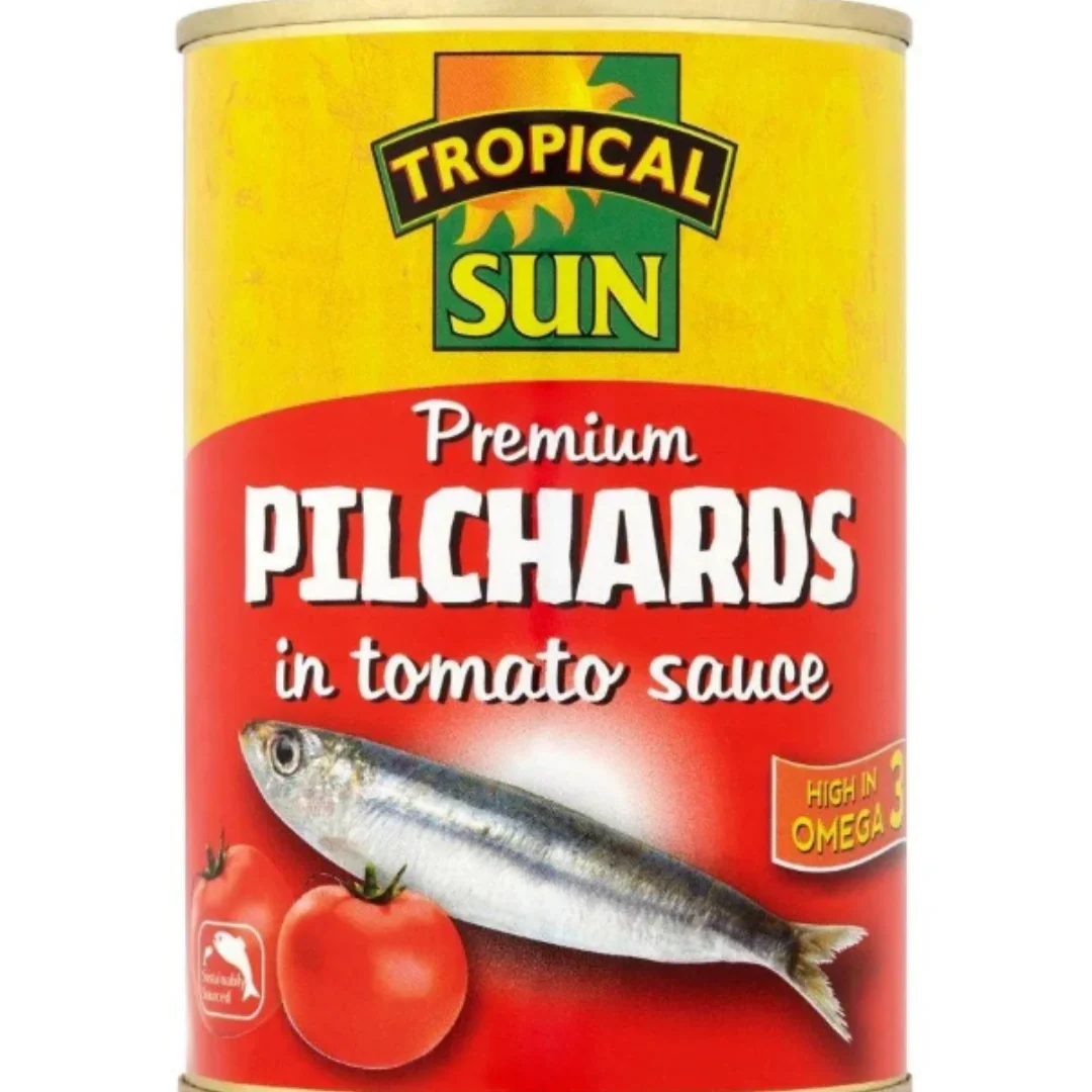 Tropical Sun Pilchards in Tomato Sauce 24 x 425g
