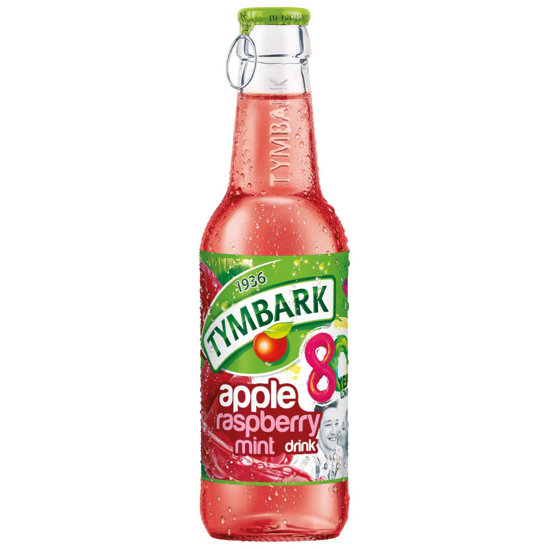 Tymbark Apple, Raspberry & Mint Drink (Easy open) 250ml