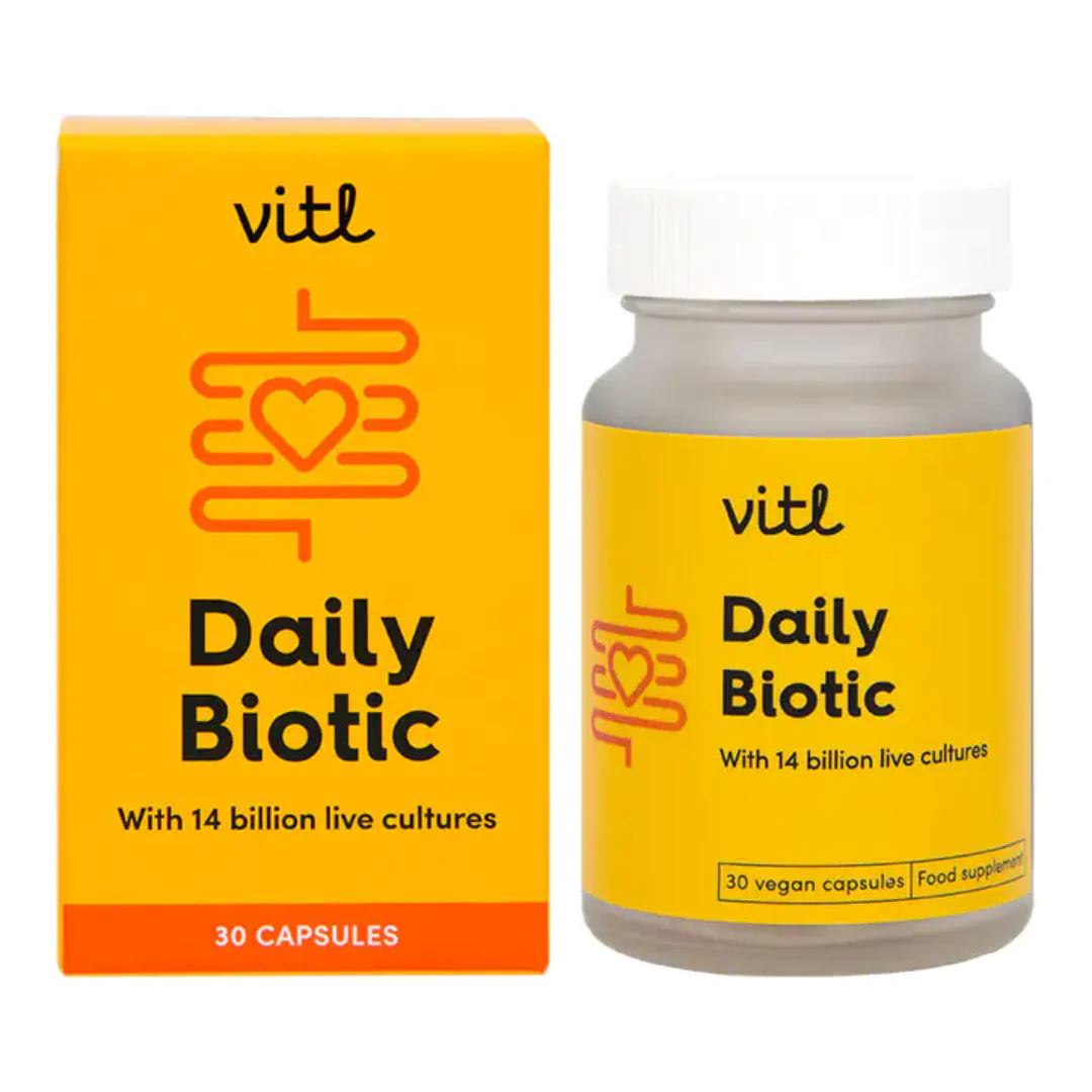 Vitl Daily Biotic 30 Capsules
