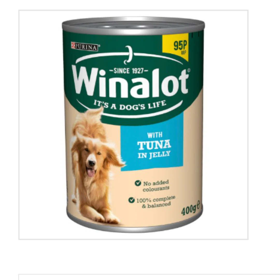 Winalot With Tuna Mixed in Jelly 400g x 12 Tins